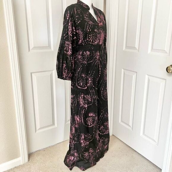 Kahindo Luo Tie Dye Cotton Jumpsuit Size 6 - Picture 7 of 14